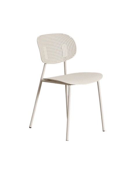 Silla Eleuteria beige tapioca