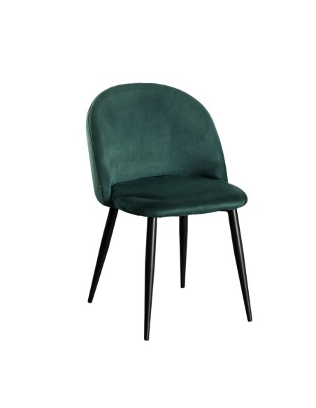 Silla Elvia Terciopeloverde jungla