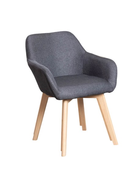 Sillón Adolfo Tela Antracita