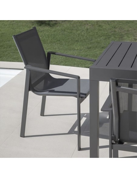 Sillón Agapito Antracita Detalle 2