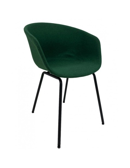 Sillón Apolonia Confort tela verde para el hogar