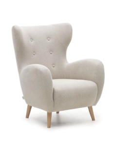 Butaca Casiopea tela beige