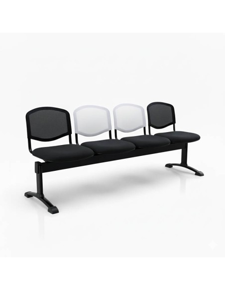 Bancada Galiso 4P pata T invertida negra