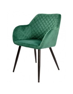 Sillón Anatolia tapizado velvet verde oscuro