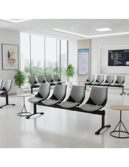 Bancada Shell 4P Tapizada