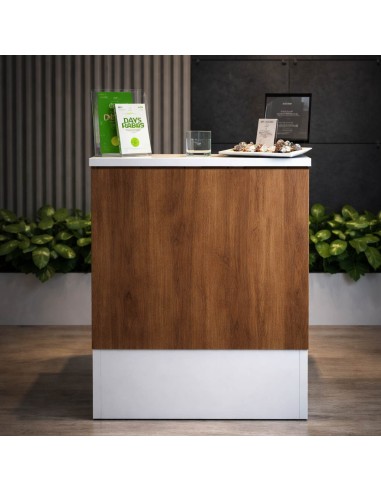 Mostrador Adams 80 | Compacto y Personalizable para Recepciones