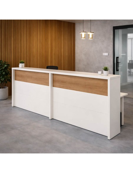 Mostrador Recepción Georgia Bicolor 2060