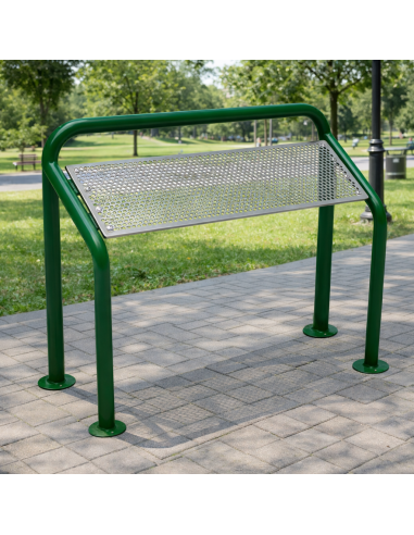 Banco Isquiático REX Simple 2COL ideal para zonas publicas