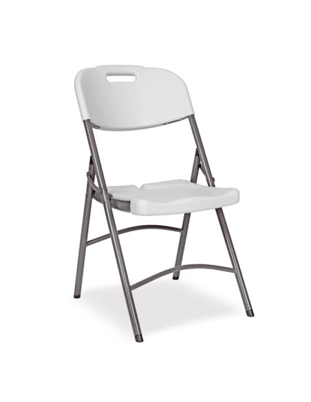 Silla Catering gris martelé