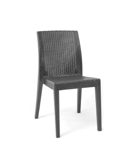 Silla Celene: Elegancia en polipropileno y Rattán Sintético