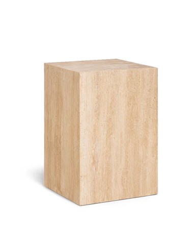 Mesa Archipielago color piedra travertino