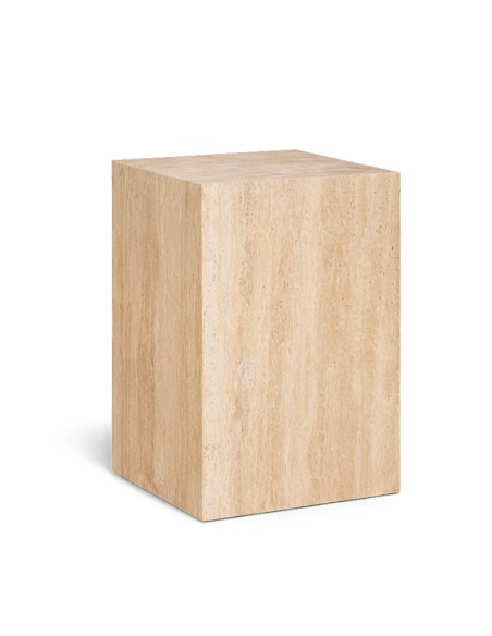 Mesa Archipielago color piedra travertino