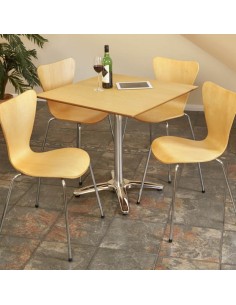 Silla Olimpia New apilable haya natural 2