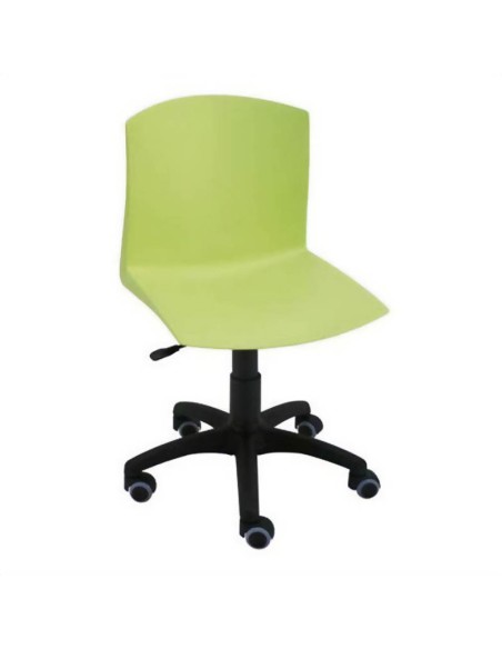 Silla Togorán giratoria polipropileno verde