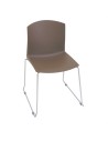 Silla Togorán P Apilable Polipropileno Marrón