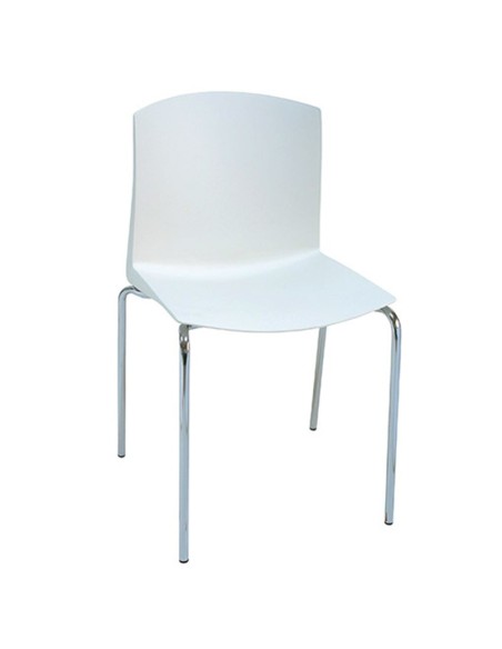 Silla Togorán polipropileno blanco