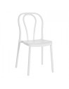 Silla Efigenia polipropileno blanco gardenia