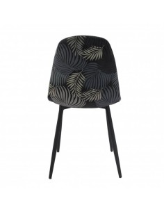 Silla Anastasia Terciopelo Gris 2