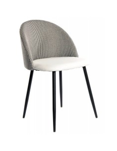 Silla Feliciana simipiel blanca