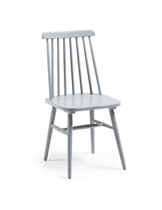 Silla Olimpo madera acabado blanco 2