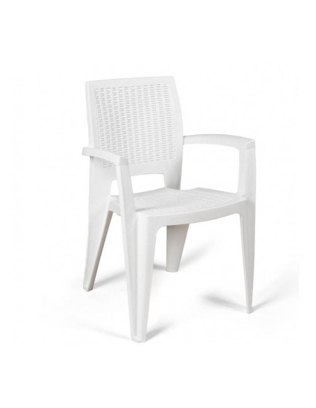 Sillón Castello polipropileno blanco