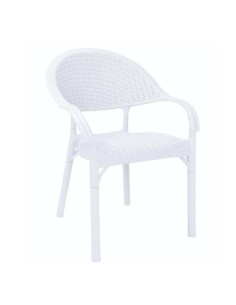 Sillón Adelfa polipropileno blanco