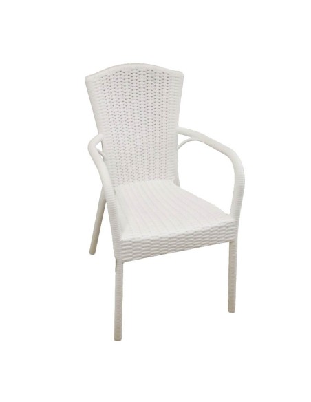 Sillón Adolfina polipropileno blanco