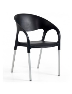 Sillón Altagracia polipropileno burdeos 2