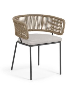 Sillón Bardomiano cuerda beige