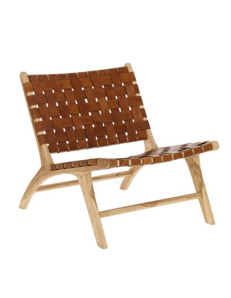 Sillón Baudilio madera natural