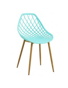 Silla Emigdia polipropileno amarillo pastel 2