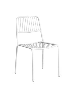 Silla Edelmira acero negro 2