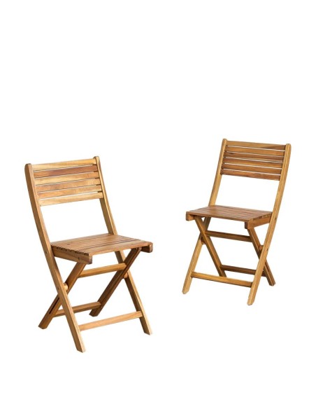 Silla Escolástica madera de acacia