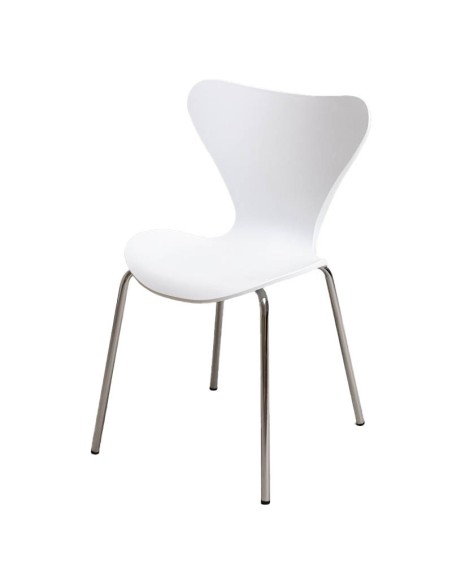 Silla Olimpia New  PC polipropileno blanca