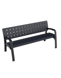 Banco Anibal polipropileno negro