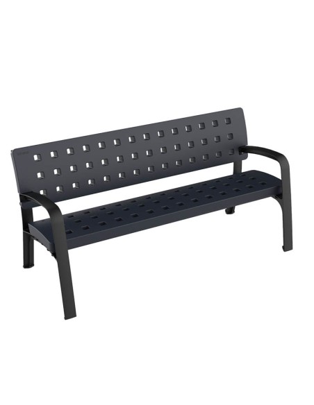 Banco Anibal polipropileno negro