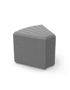 Banco Asherah CUR polietileno gris 2