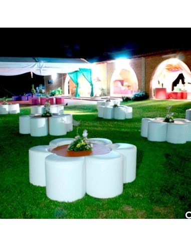 Puff Dero Redondo polipiel instalación 2