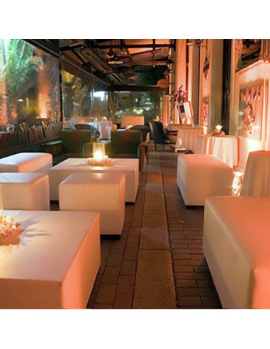 Puff Dero Rectangular polipiel