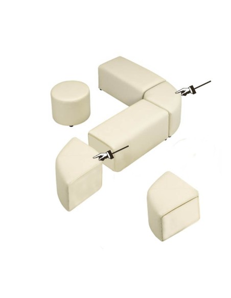 Puff Dero Esquina | Elegancia y Comodidad para tu Hogar