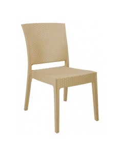 Silla de polipropileno ivory Epaminondas