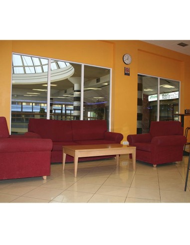 Sofá Rober polipiel roja