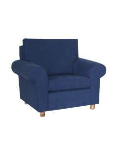 Sofá Rober polipiel azul